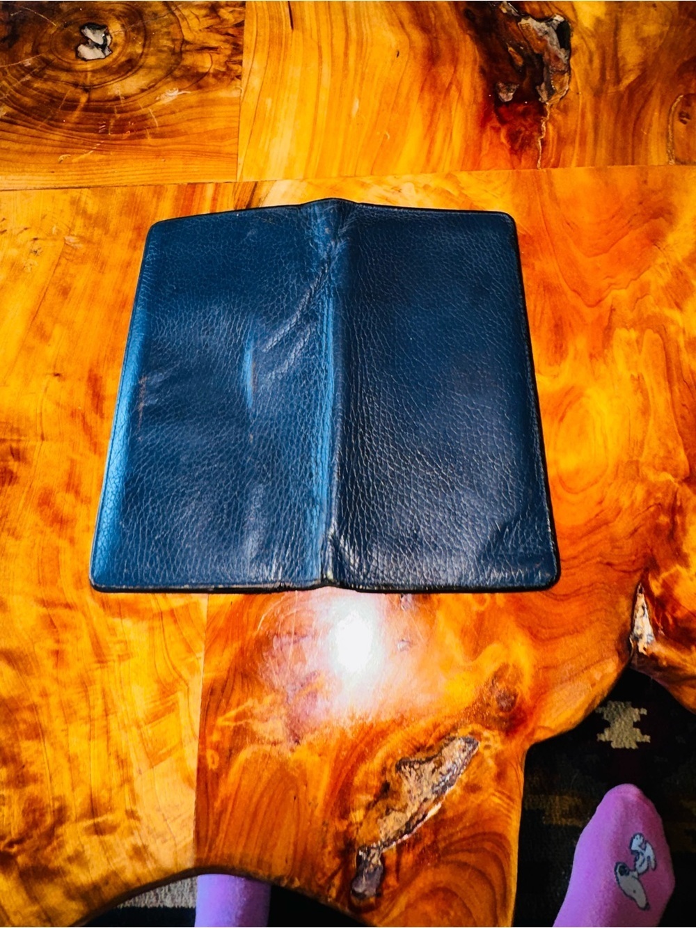 EGA Louis Vuitton Porte feiulle Brazza Taurillon Leather Long Wallet 2017 blue - Picture 3 of 16